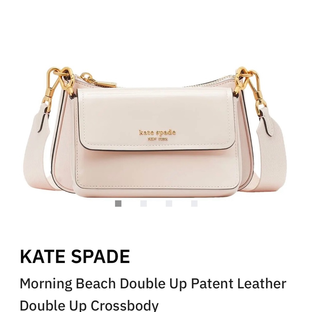 Kate Spade Double Up Crossbody Bag Tutu Pink